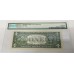 UNITED STATES OF AMERICA 2013 . 2x ONE 1 DOLLAR BANKNOTES . SEALED . GEM UNCIRCULATED UNITED STATES OF AMERICA 2013 . 2x ONE 1 DOLLAR BANKNOTES . SEALED . GEM UNCIRCULATED